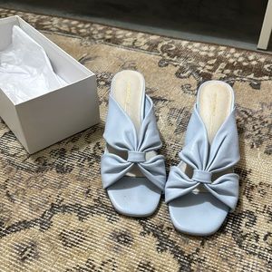 Intentionally blank - sz 8 blue heels